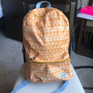 Herschel Backpack yellow women’s